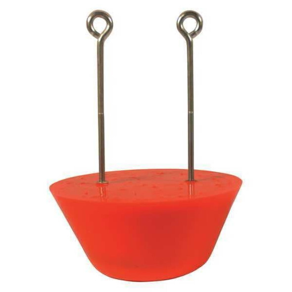 Ultratech Drain Plug,Orange,10 In 2119