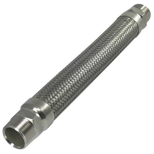 2" Dia x 12" L PressureMax HP 316 SS Corrugated Metal Hose