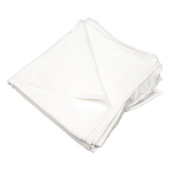 R & R Textile Shop Towel,White,PK50 22800-Painters-50