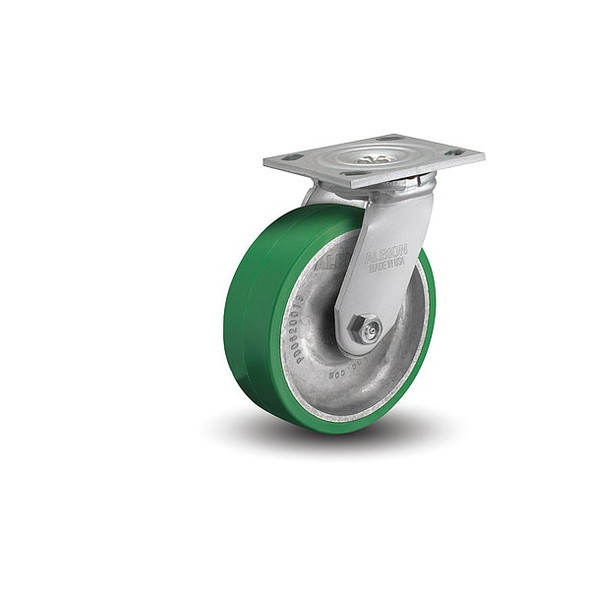 4" X 2" Non-Marking Polyurethane Swivel Caster, No Brake, Loads Up To 700 lb