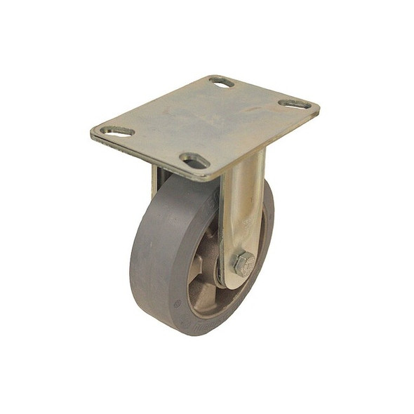 Manufacturer Varies Plate Caster,660 lb. Load Rating,Rigid BEHS-ALEV 150K-14-SG