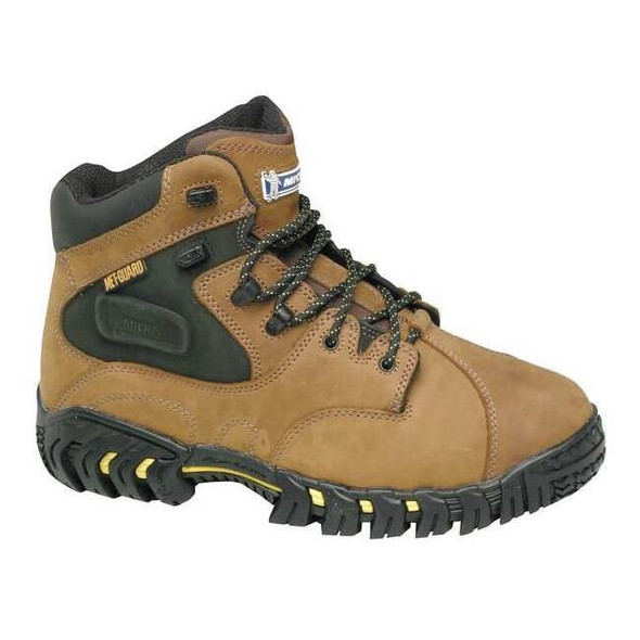 Michelin Men's Work Boot, 11 M, Steel Toe, 6 in H, Brown, XPX763 XPX763