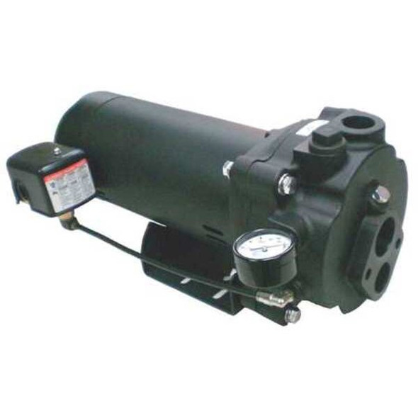 Dayton Convertible Jet Pump,CI,1HP,115/230V 5UXK5