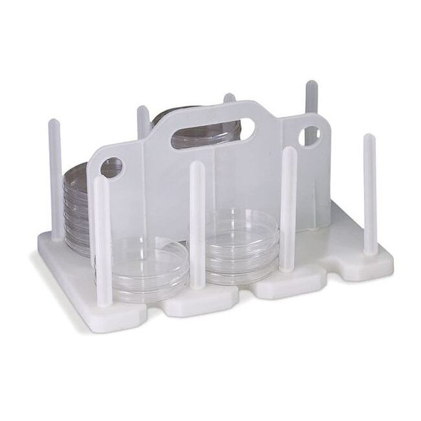 Sp Scienceware RACK PETRI DISH WH 7 IN HX8.25 F18991-0000