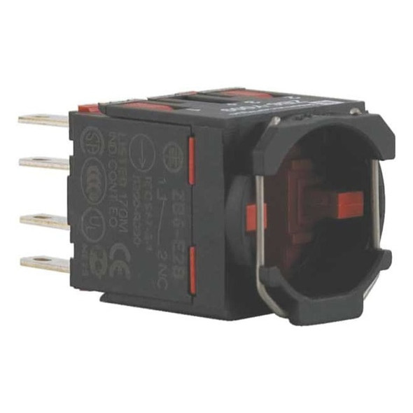 Schneider Electric Contact Block,2NC Slow Break,16mm ZB6Z4B