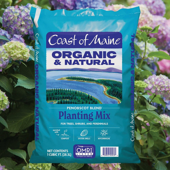 Coast of Maine Penobscot Blend 1 Cu. Ft. Organic & Natural Top Soil Planting Mix PE1000 733835