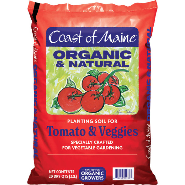 Coast of Maine 20 Qt. Tomato & Vegetable Planting Soil TV3500