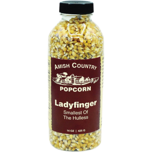 Amish Country Popcorn 14 Oz. Ladyfinger Popcorn 22015 W LF