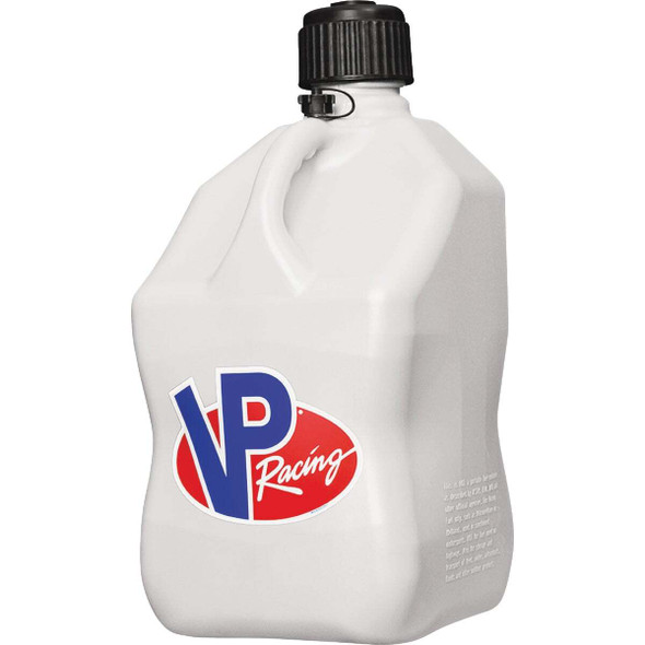 VP Racing 5.5 Gal. Motorsport Utility Jug Without Hose, White 3522-CA