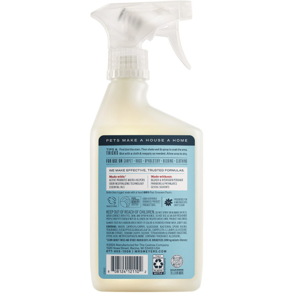 Mrs. Meyer's Clean Day 16 Oz. Coconut Leaf Pet Stain & Odor Fighter 12110 645813