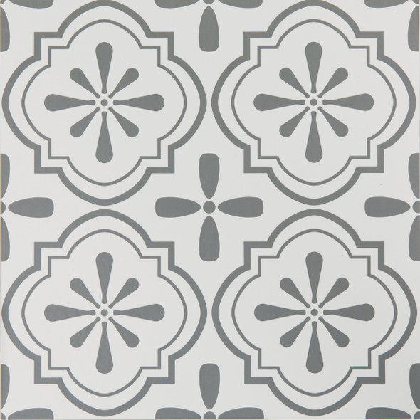 Home Impressions Elu Grey 12 In. x 12 In. Vinyl Floor Tile (45 Sq. Ft./Box) 4606