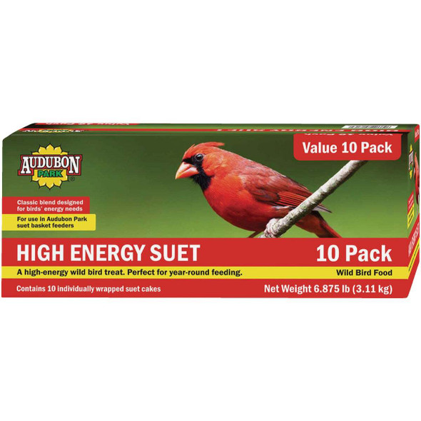 Audubon Park 11 Oz. High Energy Suet (10-Pack) 13882