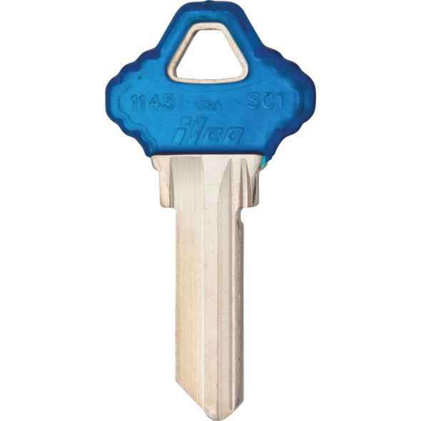 ILCO Schlage Design Decorative House Key, SC1-Aqua (5-Pack) IAK00004690