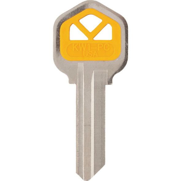 ILCO Kwikset Design Decorative House Key, KW1-Yellow (5-Pack) IAK00002442