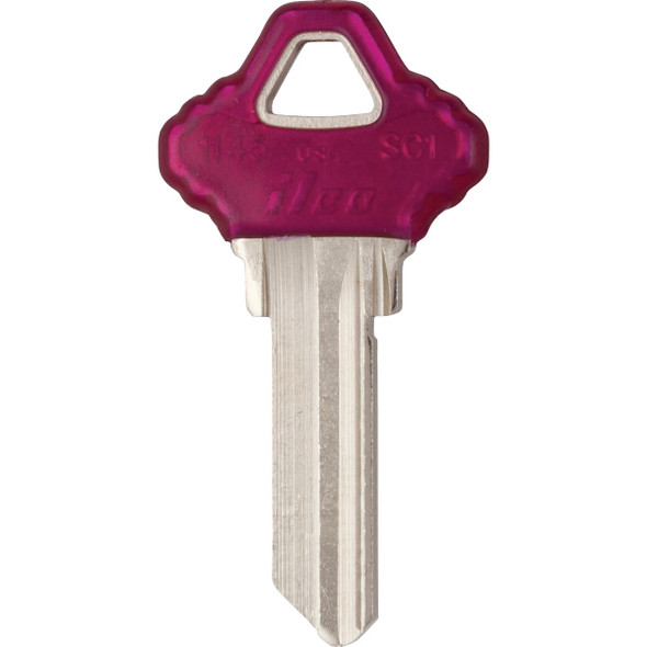 ILCO Schlage Design Decorative House Key, SC1-Violet (5-Pack) IAK00004720