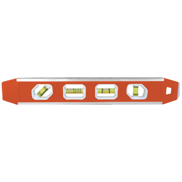 Johnson Level 12 In. Aluminum Reinforced Magnetic Torpedo Level 1421-1200
