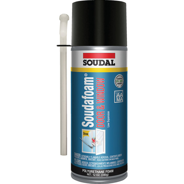 Soudafoam 12 Oz. Minimal Expansion Door & Window Foam Sealant 128665