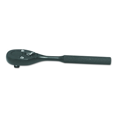 Classic Standard Length Pear Head Ratchet, 3/8 in Dr, 7 in L, Black Oxide