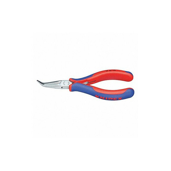 Knipex Bent Long Nose Plier,5-3/4" L,Smooth 35 82 145 Knipex Bent Long Nose Plier,5-3/4" L,Smooth 35 82 145
