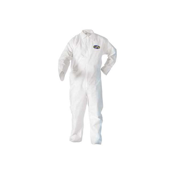 Kleenguard Disposable Coveralls,White,4XL,PK20 49007
