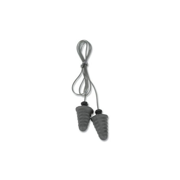 Next™ Skull Screws™ Earplug, Polyurethane, Silver, Corded