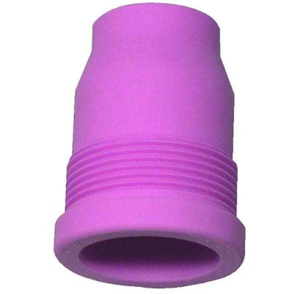 Alumina Gas Lens Nozzles, 1/2 in, Size 8, For Torch 9; 17; 18; 20; 26; 27 Alumina Gas Lens Nozzles, 1/2 in, Size 8, For Torch 9; 17; 18; 20; 26; 27