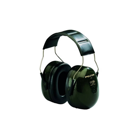PELTOR™ Optime™ 101 Earmuff, 27 dB NRR, Dark Green, Over-the-Head