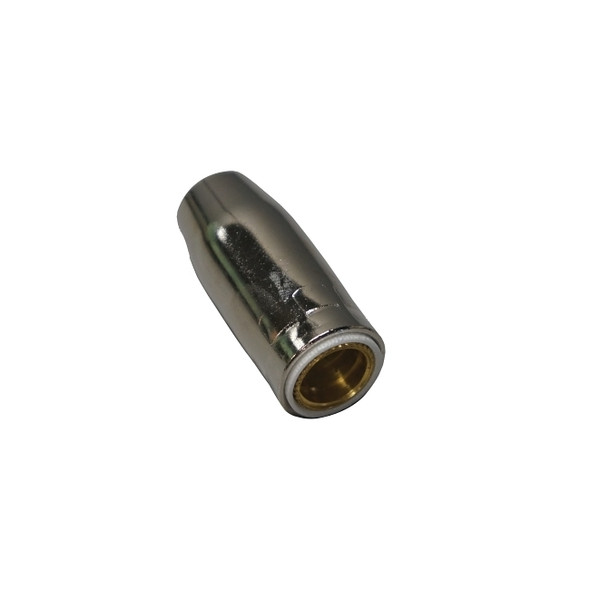 Quick Tip™ MIG Nozzle, Threaded, 5/8 in Bore, For Series 1 Tip, Plated Copper