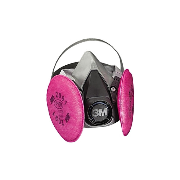 6000 Series Half Facepiece Respirator Assemblies, Medium