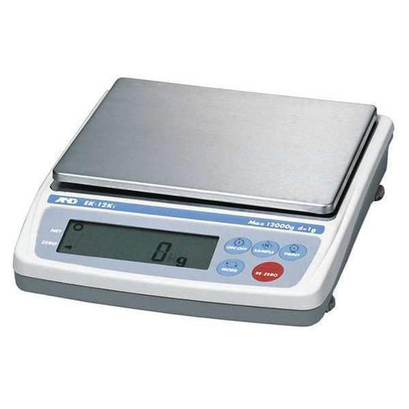 A&d Weighing Digital Compact Bench Scale 2000g Capacity EK-2000I