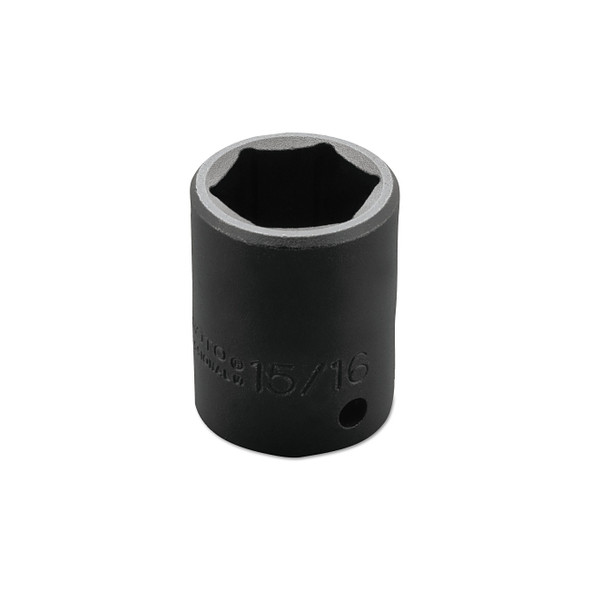 Torqueplus Impact Sockets, 1/2 in Drive, 15/16 in Opening, 6 Points