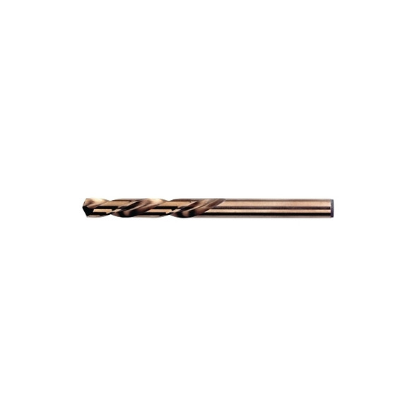 Left-Hand Mechanics Length Cobalt High Speed Steel Drill Bit, 1/4 in, Split