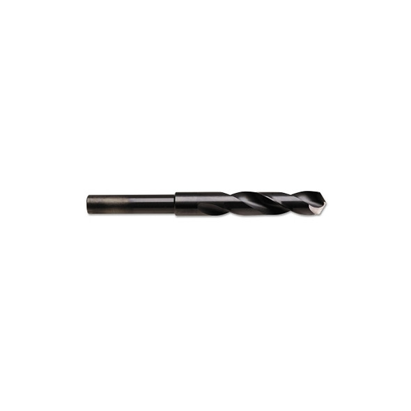 Silver and Deming High Speed Steel Fractional 1/2 in Reduced Shank Drill Bit, 5/8 in