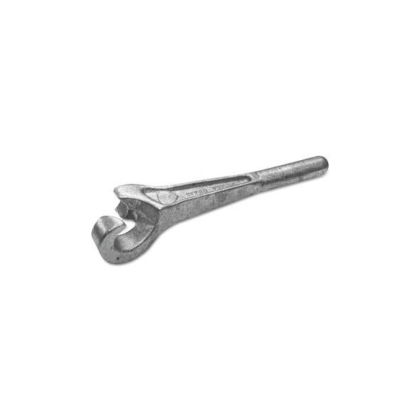 100 Series Aluminum Valve Wheel Wrench, 17-5/8 in OAL, 1-3/4 in Opening, Aluminum-Magnesium