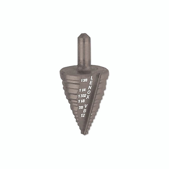 Vari-Bit Step Drill Bits, #12, 7/8 in to 1-3/8 in Cutting Diameter, 5 Steps