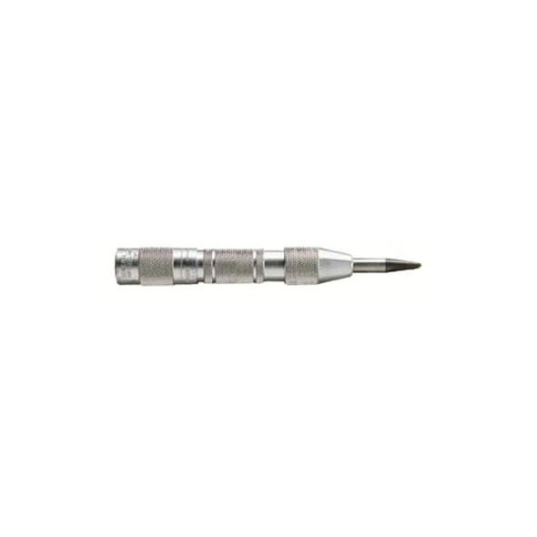 Ball Bearing Automatic Center Punch, 5 in, 1-1/4 in tip, Aluminum