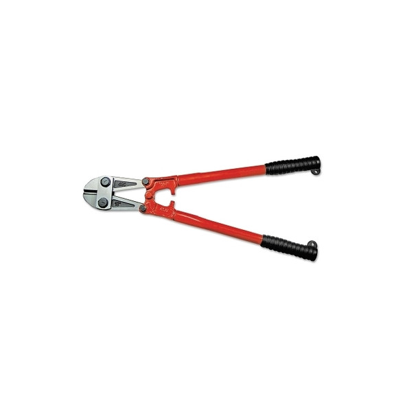 Bolt Cutter, 24 in OAL, 3/8 in Cutting Cap, Center Cut
