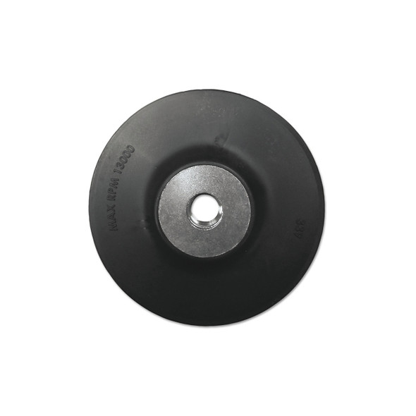 General Purpose Back-up Pad, 7 in dia, 5/8 in -11 arbor, Medium, 8500 RPM