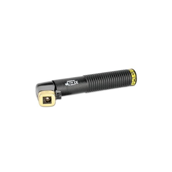 Electrode Holder-Stub Type, 400 A, Brass, For 1/0 Cable, 5 mm Cap, 8.78 in L