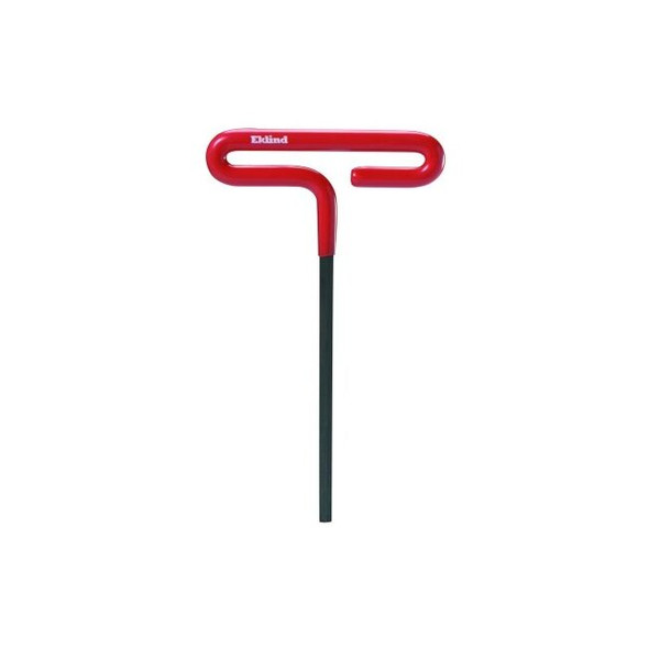 Individual Cushion Grip Hex T-Key, 1/8 in, 6 in Long, Black Oxide