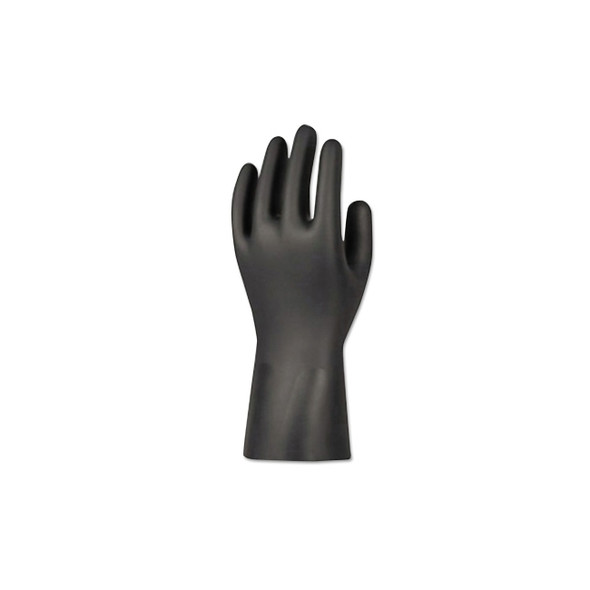 N-DEX® 9700 Series Disposable Nitrile Gloves, Powder Free, 6 mil, Large, Black