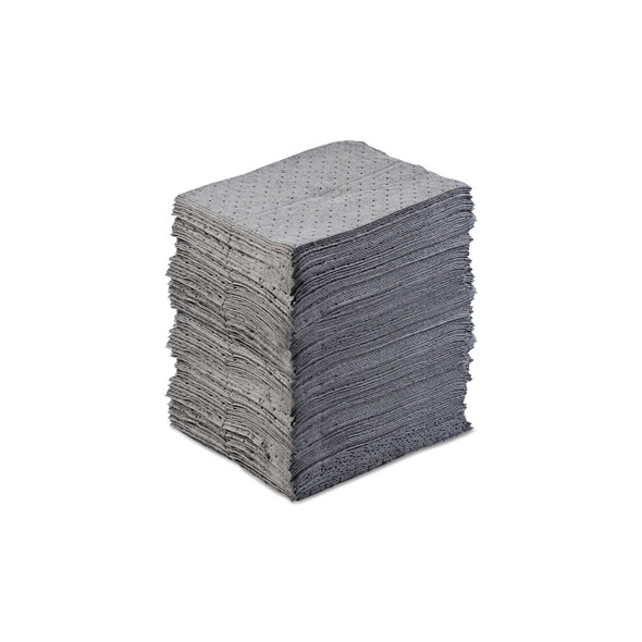 Universal Sorbent Pad, Light-Weight, Absorbs 34 gal, 15 in x 17 in