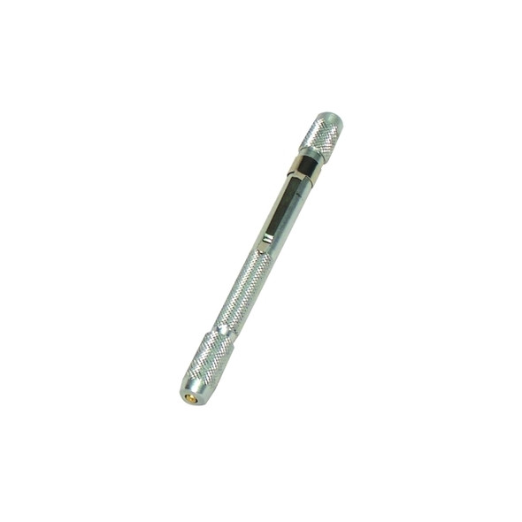 Tip Drill Set, Size 52 to 74, With 12 Even Number Drills and Aluminum Handle with Pocket Clip