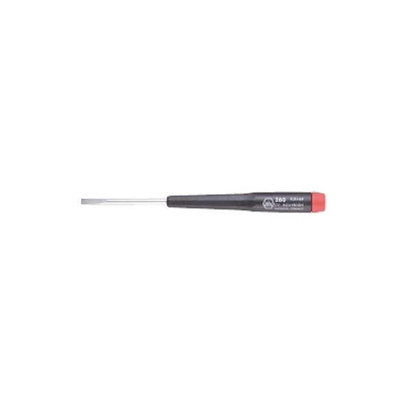 Precision Slotted Screwdriver, 1/8 in Tip, 6.7 in OAL