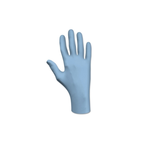 8005 Series Disposable Nitrile Gloves, Powder Free, 8 mil, Small, Blue