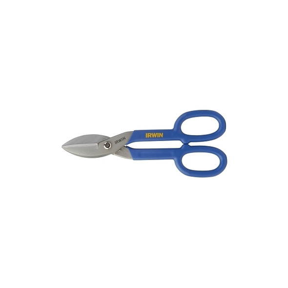 Tinner Snip, Cuts Straight and Wide Curves, 10 in L