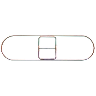 Dust Mop Frame, 5 in W x 24 in L, Metal