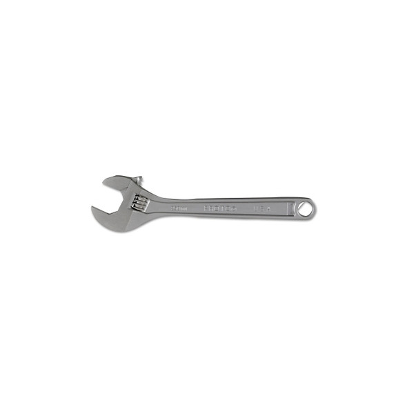Adjustable Wrench, 10 in L, 1-5/16 in Opening, Satin