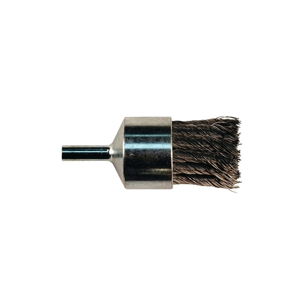 Knot Wire End Brush, Carbon Steel, 3/4 in x 0.02 in POP