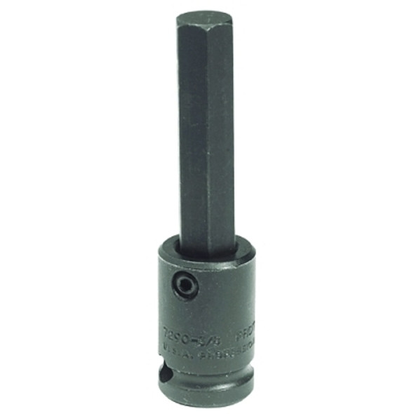 Impact Socket Bits, 3/8 in Drive, 3/16 in Tip